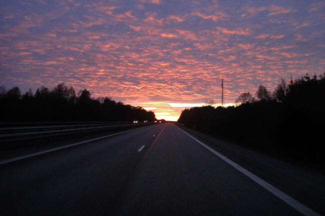 Solnedgang