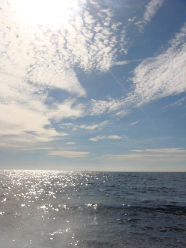 Flot himmel over Kattegat