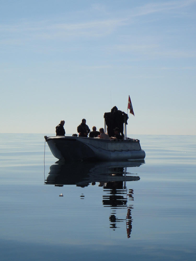Havgassen i smult vande