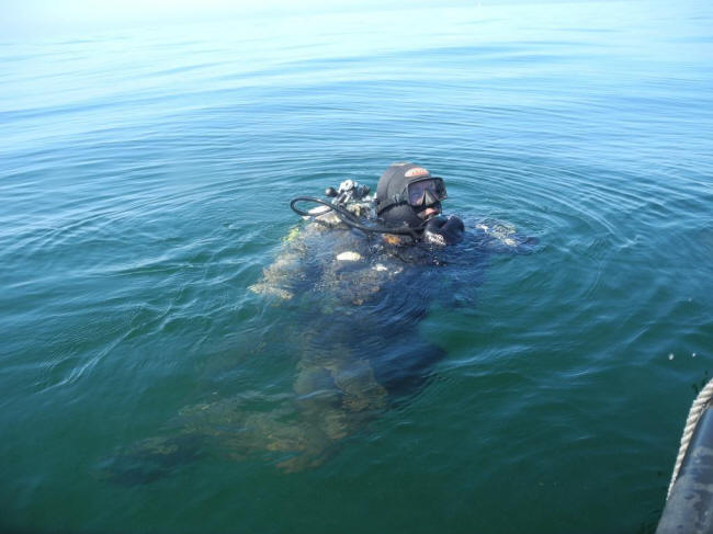 Mere vand tilsat dykker