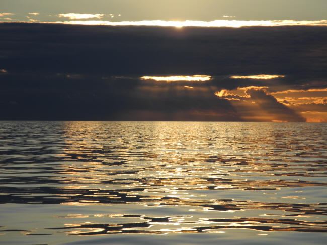 Solnedgang