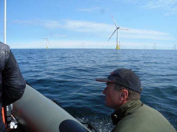 35 sømil og 88 vindmøller senere...