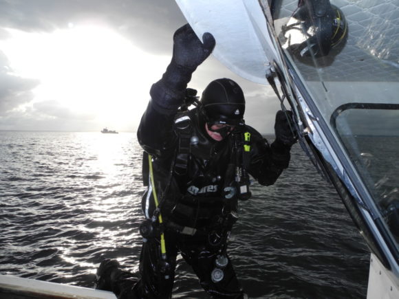 Sidste mand på vej om bord!