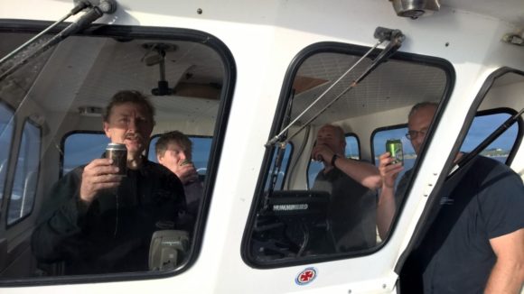 Så er vi snart i havn...