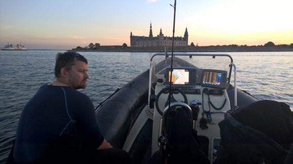 Kronborg i solnedgangen