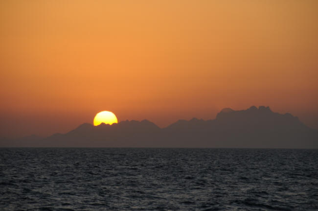 Solnedgang
