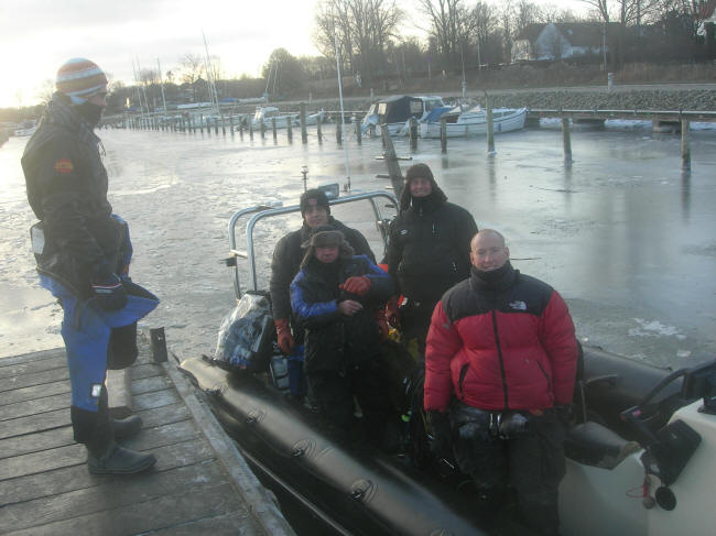 En frosen havn