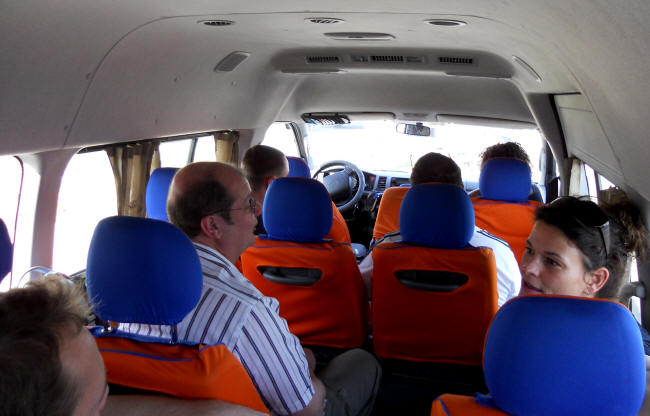Ombord i the slowgoing bus